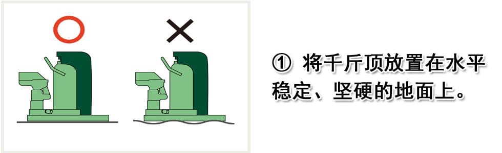 爪式千斤頂?shù)恼_使用方法！