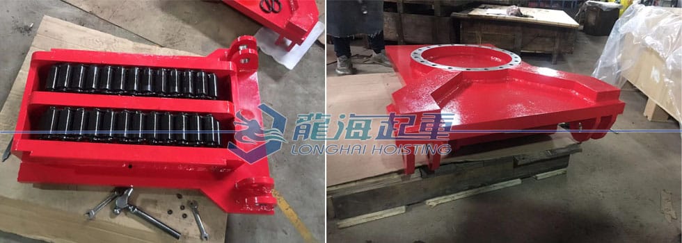 300噸雙排輪滾輪小車定制完工發(fā)貨了！